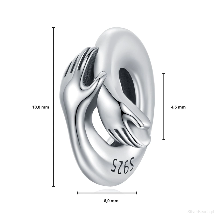 G407 wymiary koralika charms srebro 925 dłonie.jpg