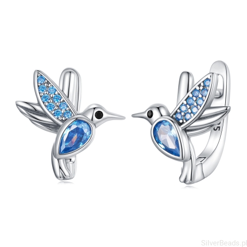 Srebrne kolibry kolczyki K181.jpg
