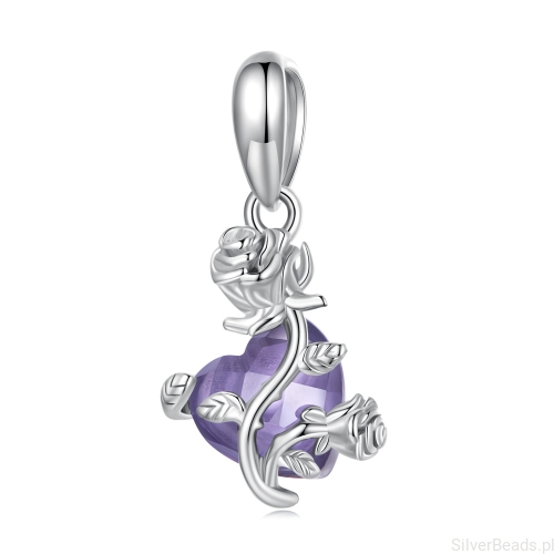 Charms serce z róża G414.jpg