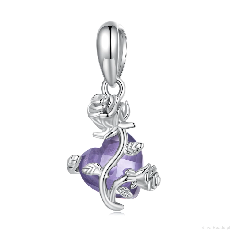 Charms serce z róża G414.jpg