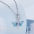 charms zawieszka ważka na łańcuszku naszyjnika G417.jpg