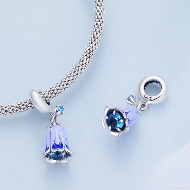 Zawieszka charms kwiat dzwonek G429.jpg