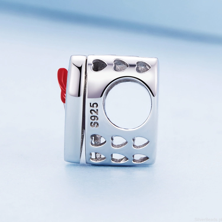 Charms serce z ukrytym kryształowym serduszkiem G460.jpg