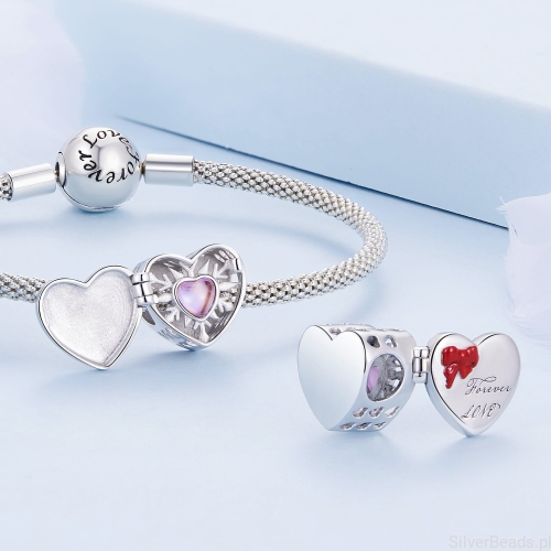 Prezent dla ukochanej charms serce G460.jpg