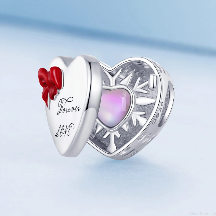 Koralik charms serce ze srebra 925 G460.jpg