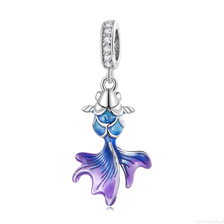 Charms srebro 925 emaliowana ryba rybka G463.jpg