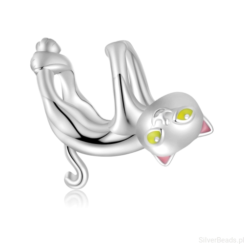 Charms kot kotek koralik G480.jpg
