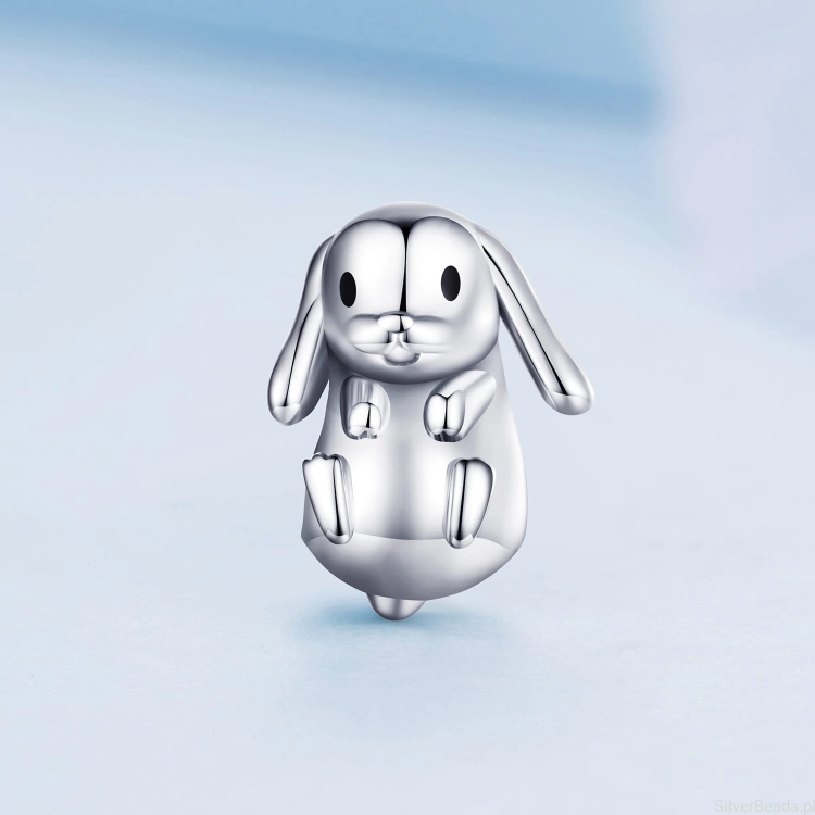 Charms srebro 925 zajączek króliczek G500
