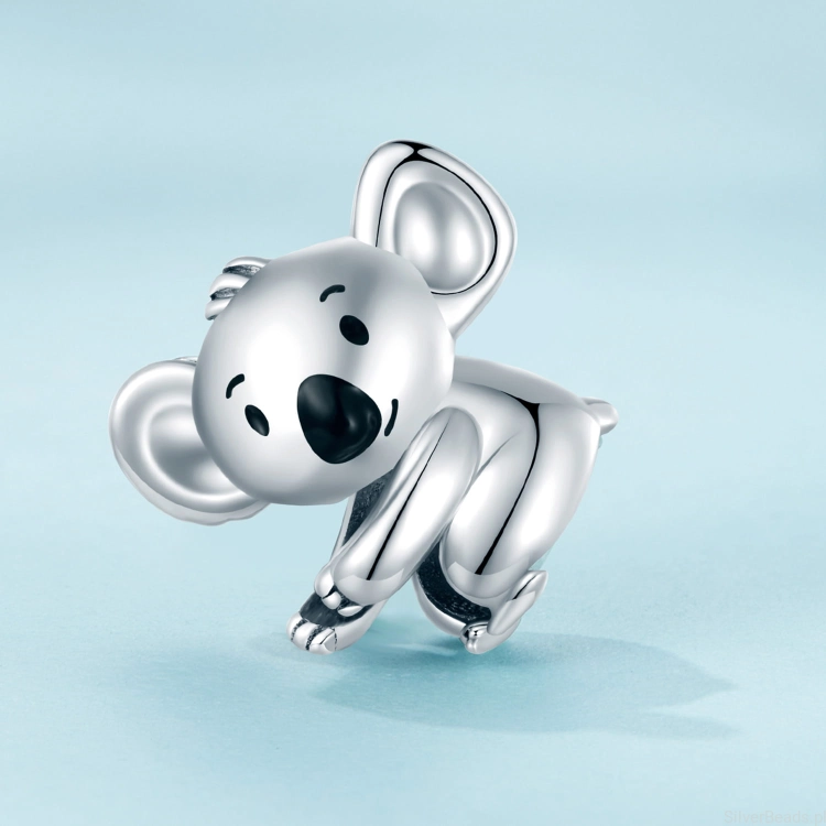 Charms ze srebra 925 miś koala G544