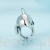 Srebrny miś koala charms do bransoletki modułowej G544