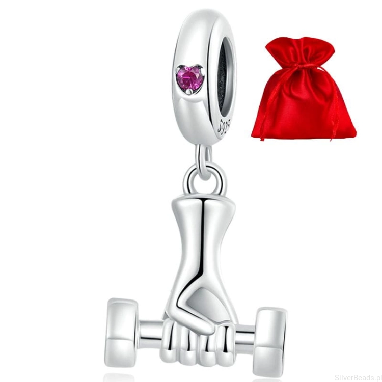 G333 Woreczek czerwony gratis do zamówienia charmsa hantla