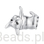 Srebrny charms pies buldog francuski G566