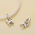 Srebrne zawieszki charms pieski pudle G567