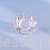 Srebro 925 zawieszka charms kwiaty i motylki G573