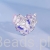 Srebrny charms serce kwiaty motyle G574