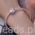 Srebro 925 serce charms do SilverBeads, Pandora i innych bransoletek modułowych znanych producentów G574