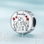 Srebro 925 charms koralik rodzina na spacerze G597