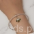 Uniwersalny srebrny charms Zielona pszczoła ozdobiona kryształami pasujący do Pandora SilverBeads Apart Yes Kuru i innych bransoletek modułowych
