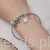 Srebrna bransoletka charms typu Pandora i kolekcja czterech astrologicznych charmsów