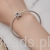 Uniwersalny srebrny charms Znak zodiaku byk ozdobiony kryształkami pasujący do Pandora SilverBeads Apart Yes Kuru i innych bransoletek modułowych