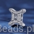 Charms srebro 925 Znak zodiaku Bliźnięta ozdobiony kryształkami koralik do bransoletki modułowej charms