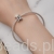 Uniwersalny srebrny charms zodiak Bliźnięta pasujący do Pandora SilverBeads Apart Yes Kuru i innych bransoletek modułowych G667