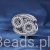 Charms srebro 925 Znak zodiaku Rak ozdobiony kryształkami koralik do bransoletki modułowej charms G668
