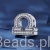 Charms srebro 925 Znak zodiaku Waga ozdobiony kryształkami koralik do bransoletki modułowej charms G671