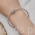 Uniwersalny srebrny charms Znak zodiaku Wodnik ozdobiony kryształkami. pasujący do Pandora SilverBeads Apart Yes Kuru i innych bransoletek modułowych