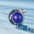 Charms srebro 925 Księżyc z kryształem zmieniającym kolor G688 koralik do bransoletki modułowej charms