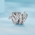 Charms srebro 925 Zwinięty waż ozdobiony kryształkami G706 koralik do bransoletki modułowej charms