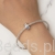 Uniwersalny srebrny charms Spinka stoper pasujący do bransoletek modułowych Pandora, SilverBeads, Apart, Yes, Kuru i innych