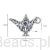 Wielkość koralika charms ze srebra próby 925 beads  Lampa Aladyna ozdobiona kryształkami G744