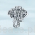 Charms srebro 925 Hinduski słoń koralik do bransoletki modułowej charms