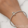 Uniwersalny charms Bichon frisedo bransoletek modułowych Pandora, Apart, Yes, Kuru i innych.