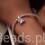 Uniwersalny charms różowy miś do bransoletek modułowych Pandora, Apart, Yes, Kuru i innych.
