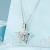Charms srebro 925 motyl koralik do bransoletki modułowej charms