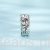 Charms srebro 925 Spinka z motylem ozdobiona kryształami koralik do bransoletki modułowej charms