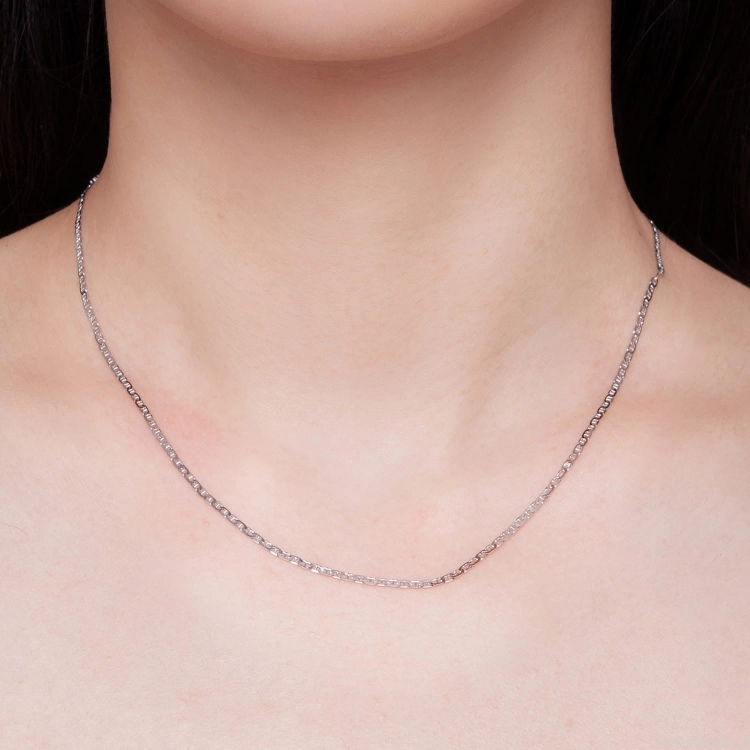 Srebro 925 splot marynistyczny naszyjnika