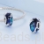 Srebrne charmsy koraliki szklane murano do bransoletek modułowych charms