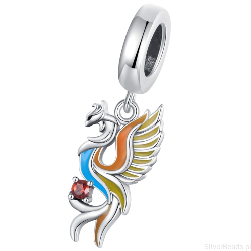 Opakowanie prezentowe gratis do każdego zamówienia koralików charms Kolorowy ptak Fenix