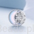 Charms srebro 925 Błękitny księżyc z gwiazdką koralik do bransoletki modułowej charms