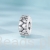 Charms ze srebra próby 925 Spinka z połączonych serduszek
