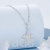 charms zawieszka do łańcuszków  Krzyż świecący w ciemności