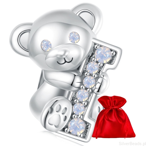 Opakowanie prezentowe gratis do każdego zamówienia koralików charms miś z kolekcji I LOVE YOU