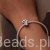 charms do bransoletki miś na dzień kobiet na walentynki