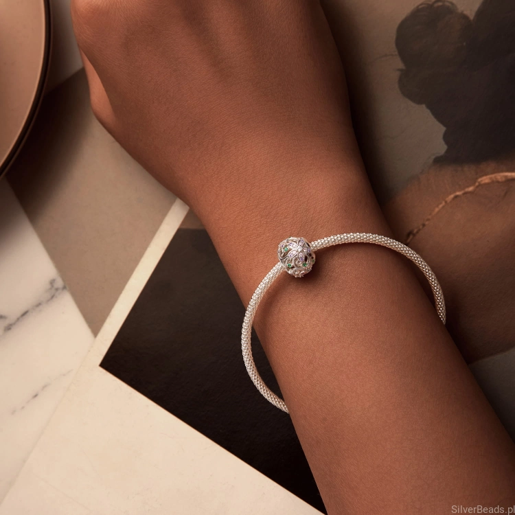 korlaik ze srebra 925 beads do bransoletki typu pandora