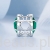 srebrny charms próba 925 koniczynka z kryształów