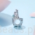 Charms srebro 925 koszyczek koralik do bransoletki modułowej charms