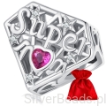 Super mama srebrny charms koralik srebro 925 beads